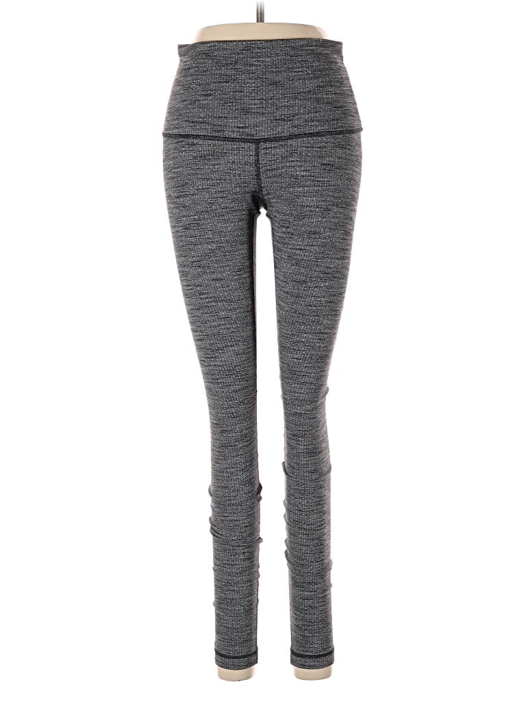 Pre-owned Lululemon Athletica Active Pants In Gray