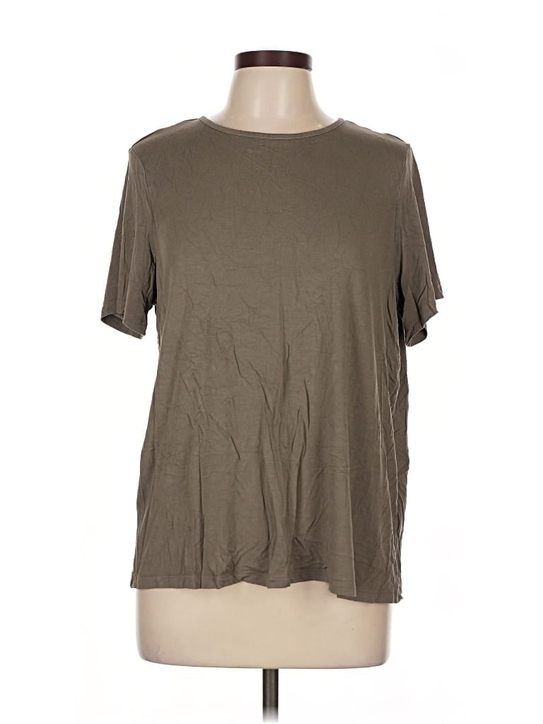 Pre-owned Luxe Short Sleeve T-shirt In Brown