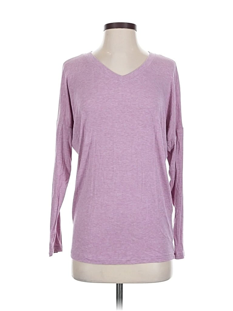 Pre-owned Cabi 3/4 Sleeve T-shirt In Purple