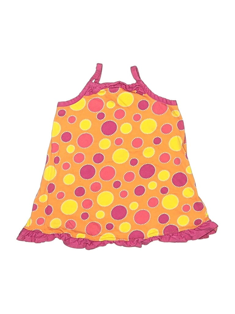 Pre-owned Hanna Andersson Kids' Sleeveless Top Yellow Halter Neckline Tops