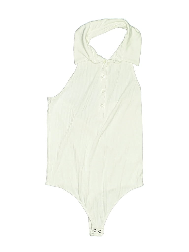 Pre-owned Express Bodysuit In White