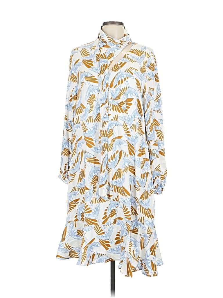 Pre-owned Rodebjer Casual Dress In White