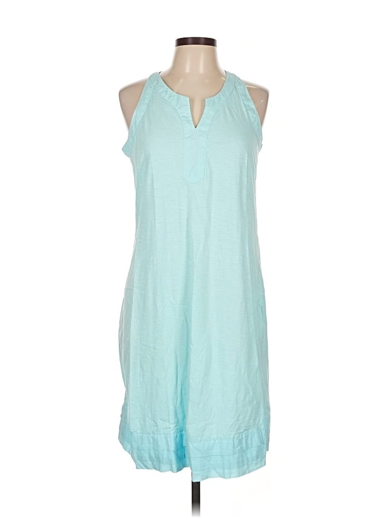 Pre-owned Caribbean Joe Casual Dress In Blue