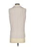 Elie Tahari 100% Polyester Tan Ivory Sleeveless Blouse Size S - photo 2