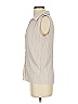 Elie Tahari 100% Polyester Tan Ivory Sleeveless Blouse Size S - photo 5