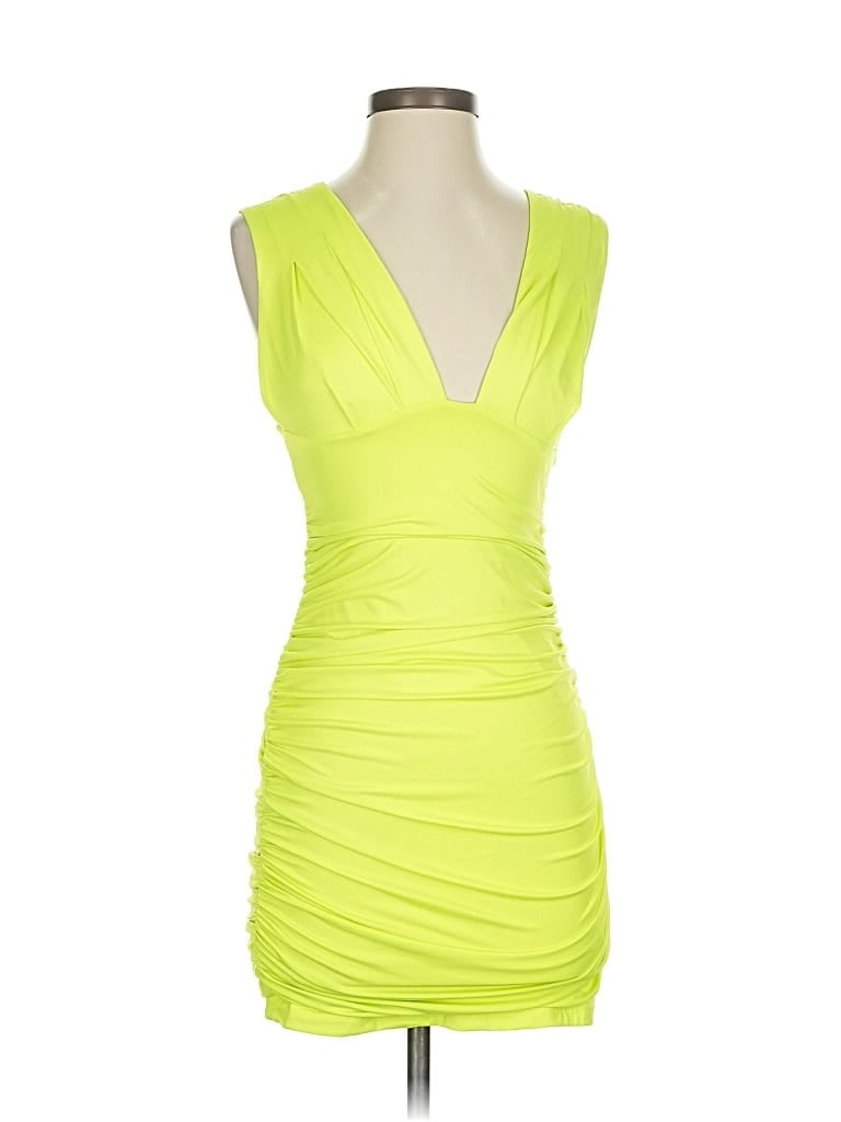 Pre-owned Unbranded Cocktail Dress In Green
