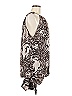BCBGMAXAZRIA Silver Sleeveless Blouse Size M - photo 4