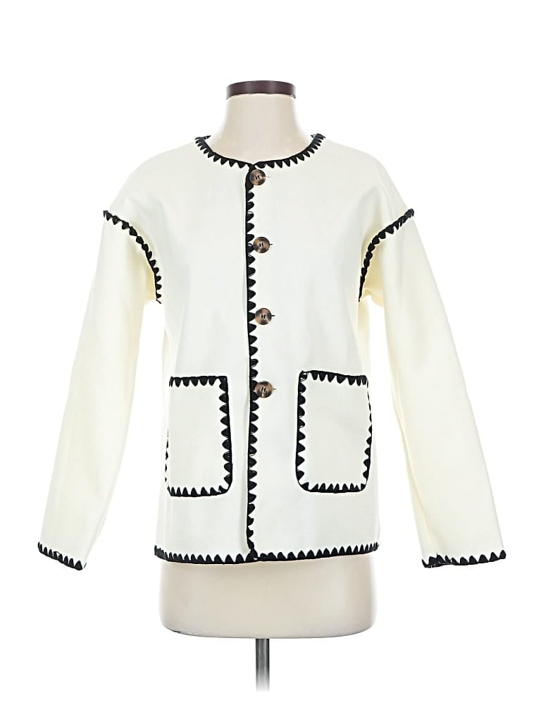 Pre-owned Unbranded Jacket In White