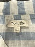 Byron Bay 100% Rayon Stripes Blue Long Sleeve Button-Down Shirt Size L - photo 7