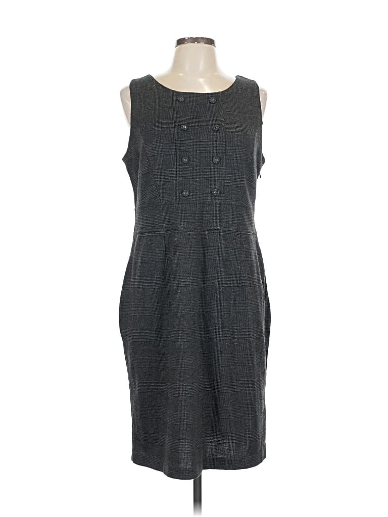 Pre-owned Merona Casual Dress In Gray