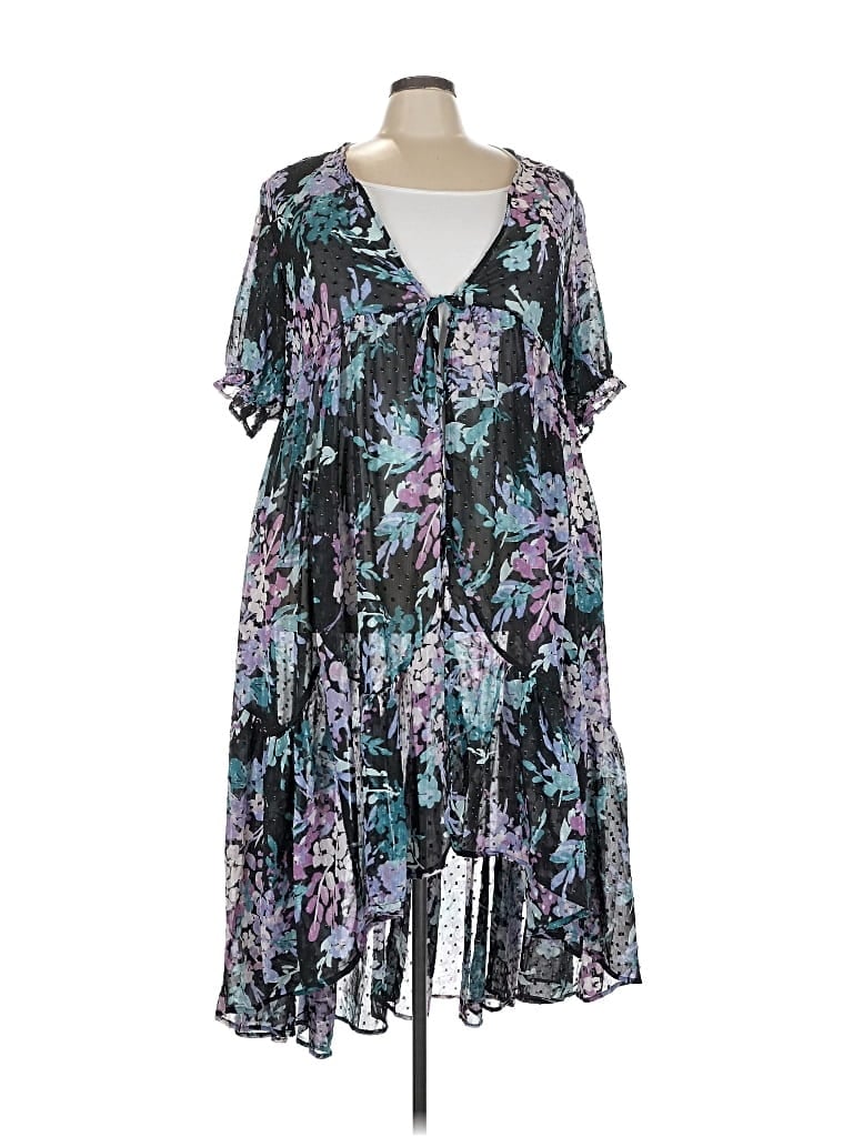 Pre-owned Torrid Casual Dress In Blue