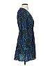 Parker Paisley Blue Cocktail Dress Size 0 - photo 4