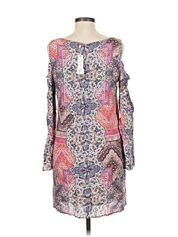 Lavender Brown Casual Dress (view 2)