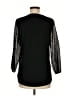 sweet grey 100% Polyester Black 3/4 Sleeve Blouse Size M - photo 2