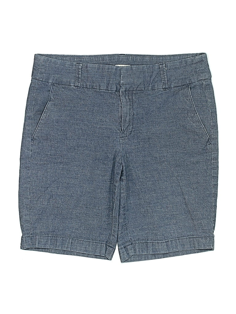 Pre-owned J.crew Factory Store Denim Shorts In Blue