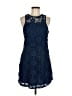 Decree 100% Polyester Blue Cocktail Dress Size M - photo 1