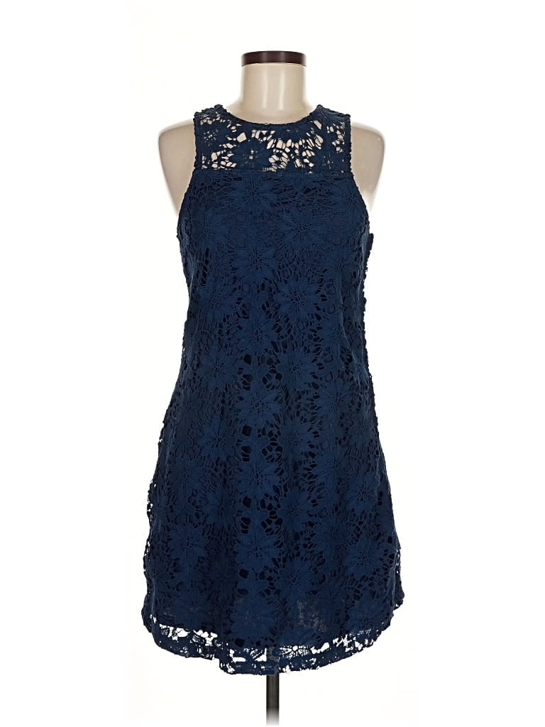 Pre-owned Decree Cocktail Dress In Blue