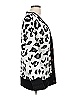 Design History Animal Print White Cardigan Size L - photo 4