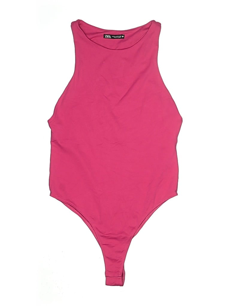 Pre-owned Zara Bodysuit In Pink