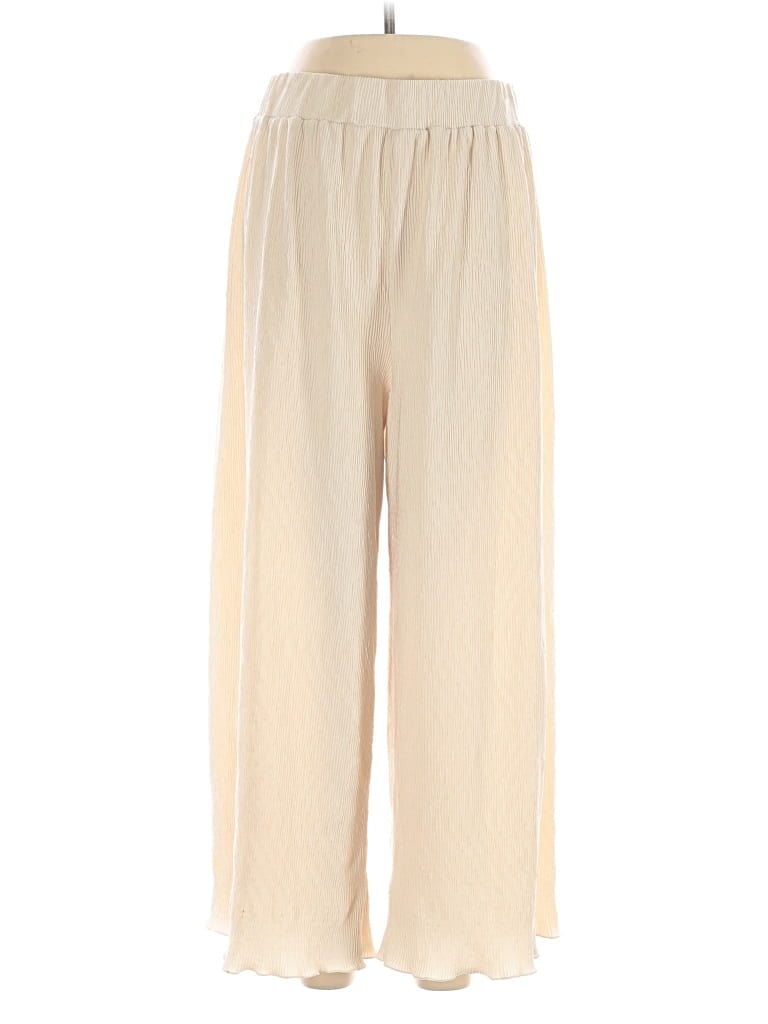 Pre-owned Mng Casual Pants In White