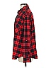 Fashion Nova Plaid Red Long Sleeve Blouse Size M - photo 5
