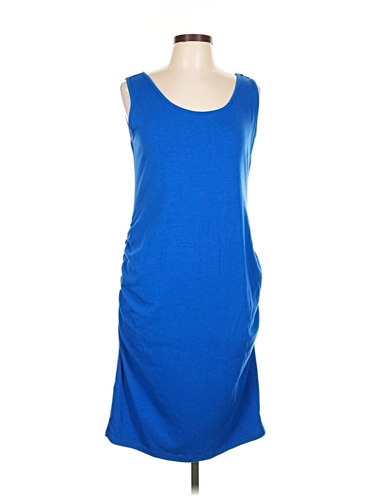 Pre-owned Unbranded Casual Dress In Blue