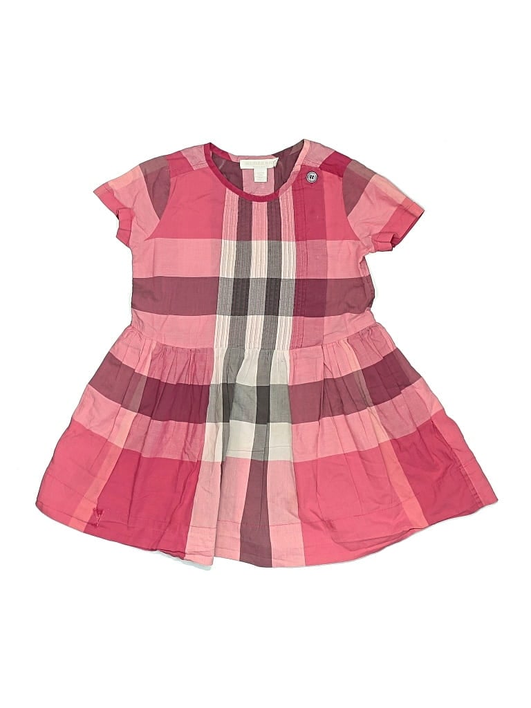 Pre-owned Burberry Kids' Dress In Pink
