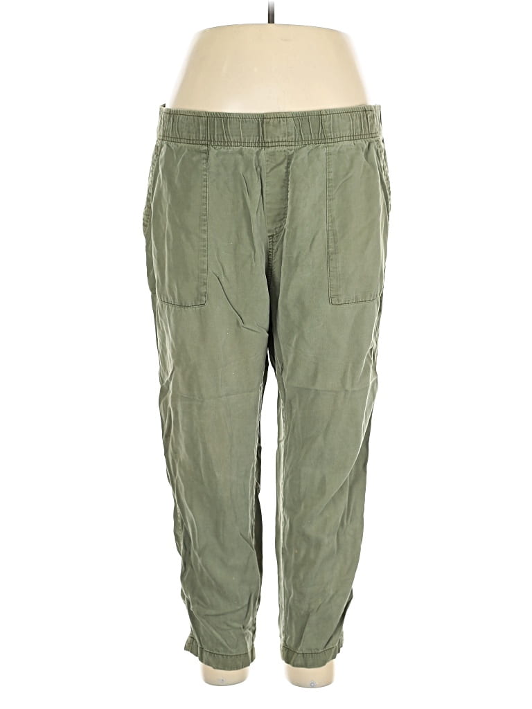 Pre-owned Gap Cargo Pants In Green