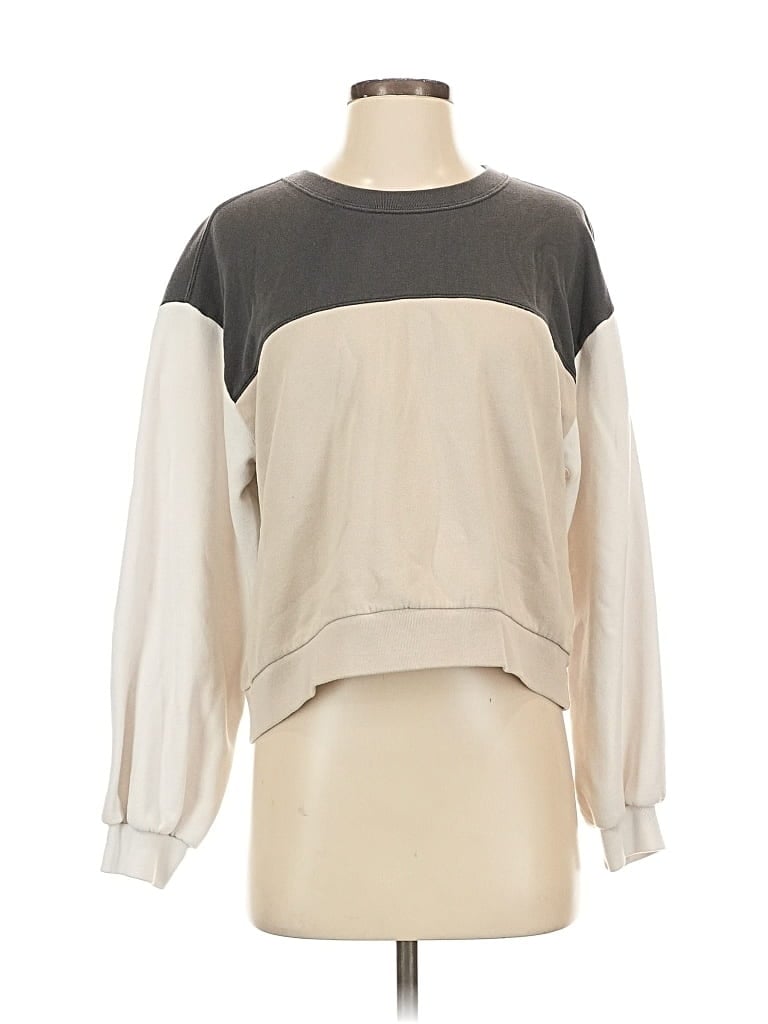 Pre-owned Abercrombie & Fitch Sweatshirt In Gray