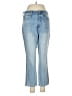 Talbots Stripes Blue Jeans Size 8 (petite) - photo 1