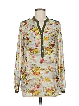 Ny Collection Long Sleeve Blouse