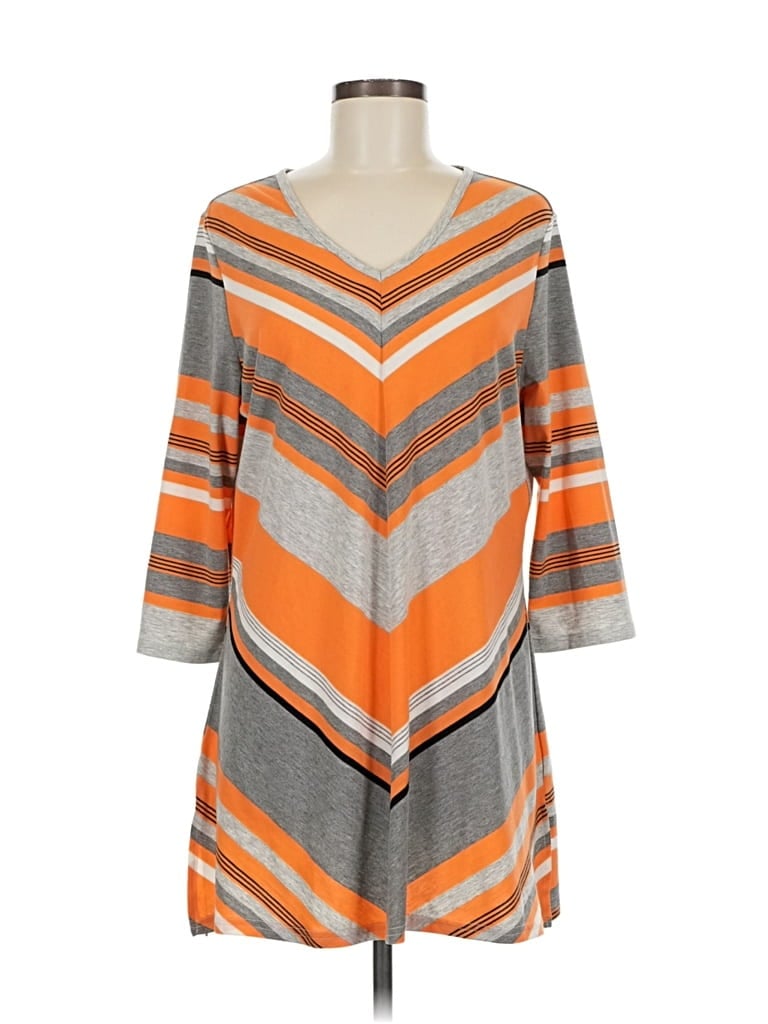 Pre-owned Anthony Richards Casual Dress In Orange