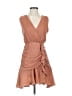 Storia 100% Polyester Tan Pink Cocktail Dress Size S - photo 1