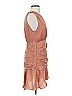 Storia 100% Polyester Tan Pink Cocktail Dress Size S - photo 4