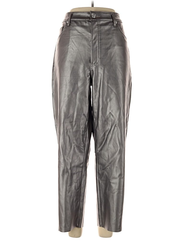 Pre-owned Express Casual Pants In Silver