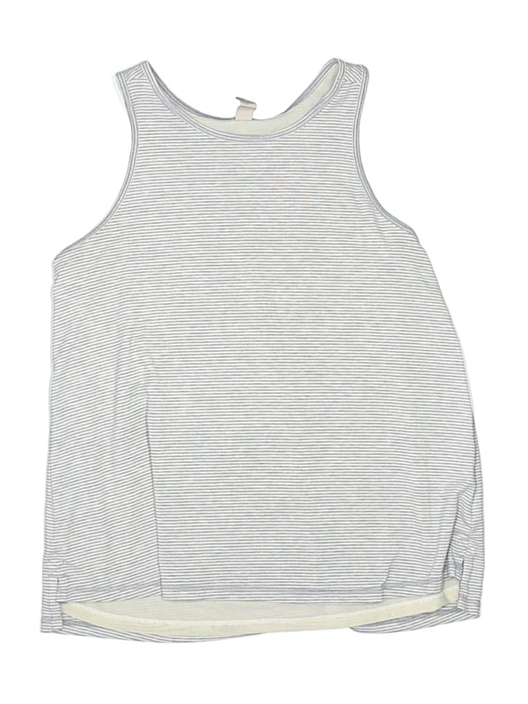 Pre-owned Athleta Girl Kids' Active Tank Top In Gray