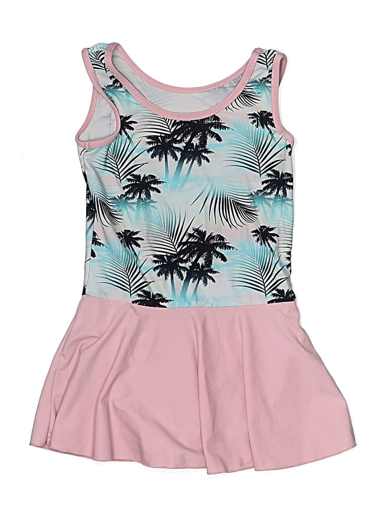 Pre-owned Unbranded Kids' One Piece Swimsuit In Pink