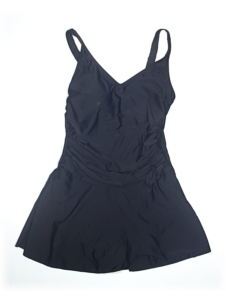 Pre-owned Unbranded One Piece Swimsuit In Black