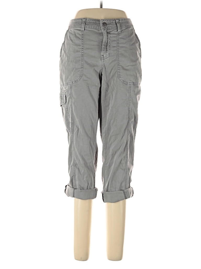 Pre-owned Sonoma Goods For Life Cargo Pants In Gray