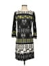 BCBGMAXAZRIA Graphic Black Casual Dress Size S (petite) - photo 1
