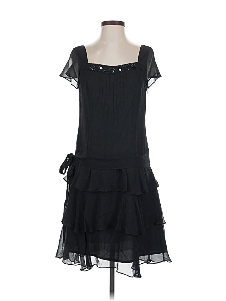 Pre-owned Assorted Brands Cocktail Dress In Black