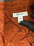 On 34th 100% Rayon Metallic Brown Orange Jumpsuit Size XXS - photo 4
