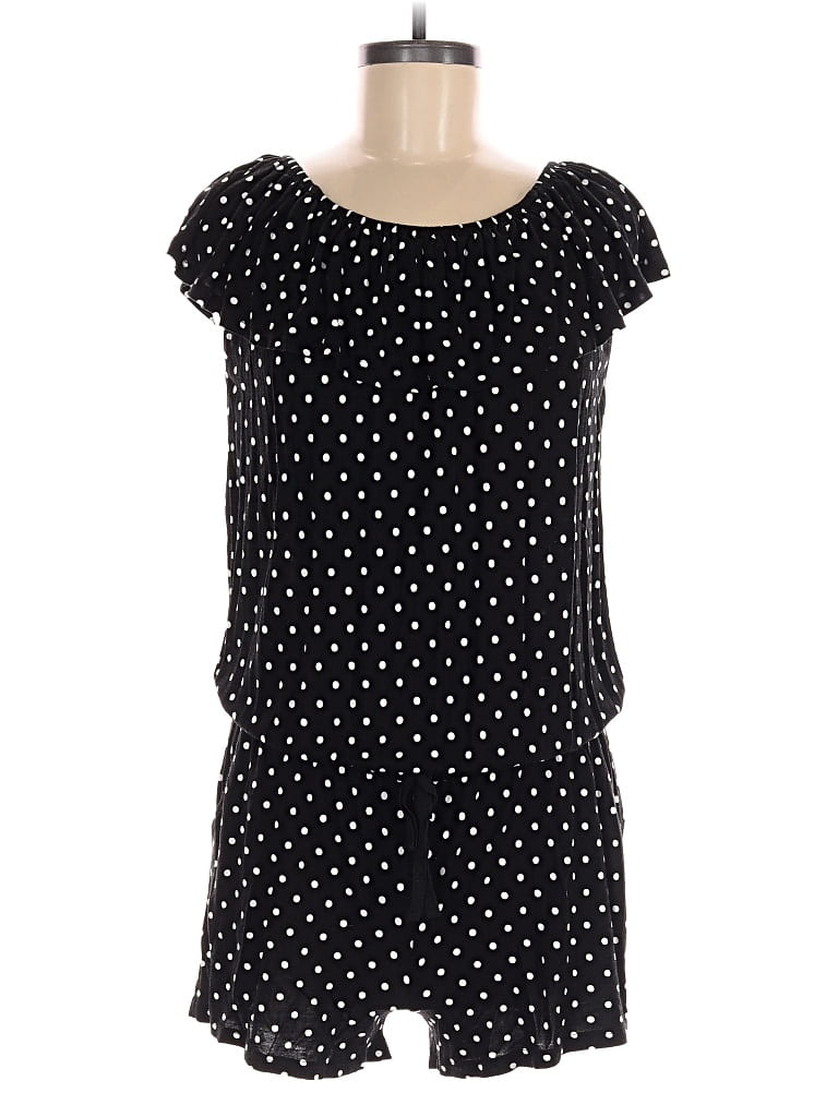 Pre-owned Lascana For Venus Romper In Black