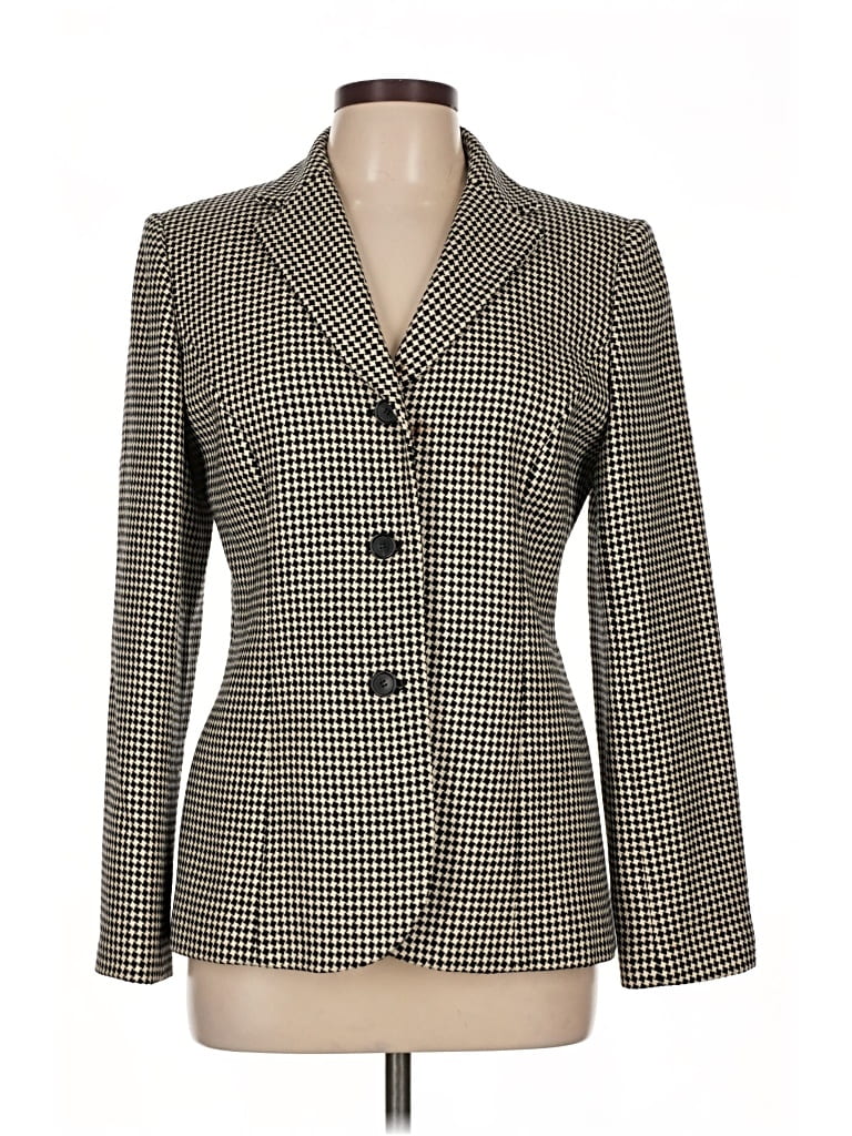 Pre-owned Ann Taylor Blazer Jacket In Gold