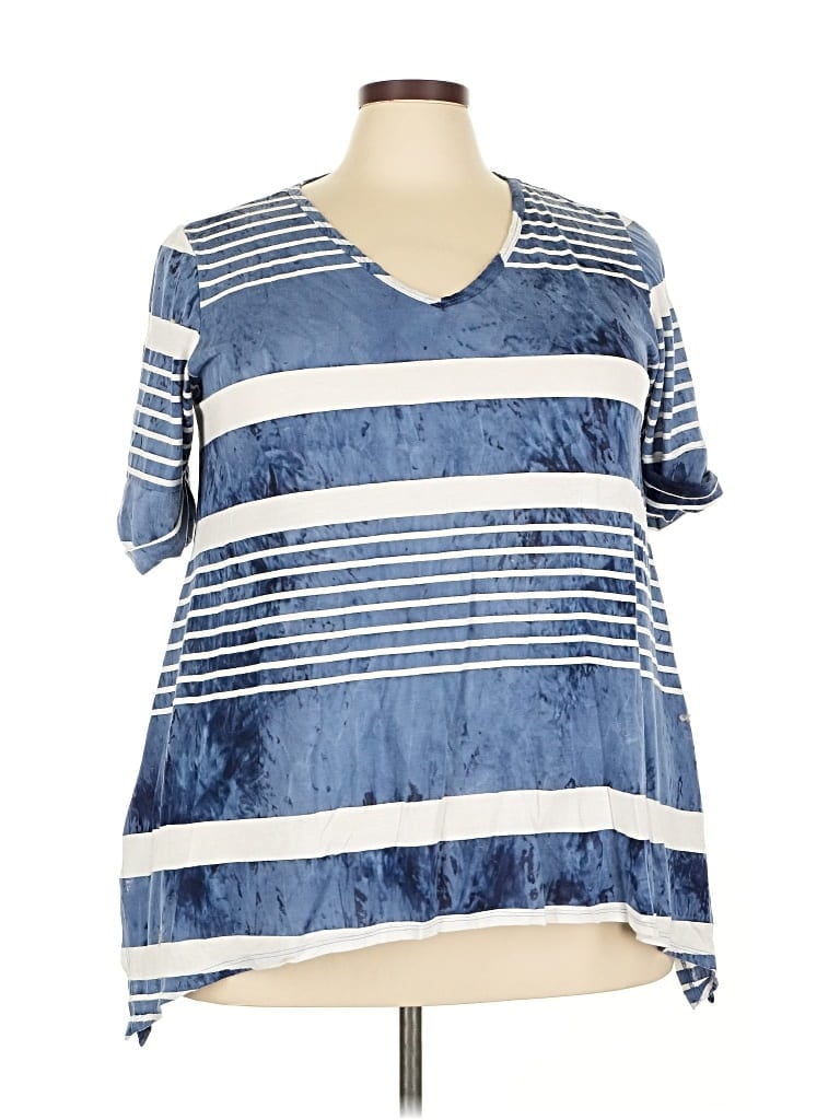 Pre-owned New Directions Short Sleeve T-shirt In Blue