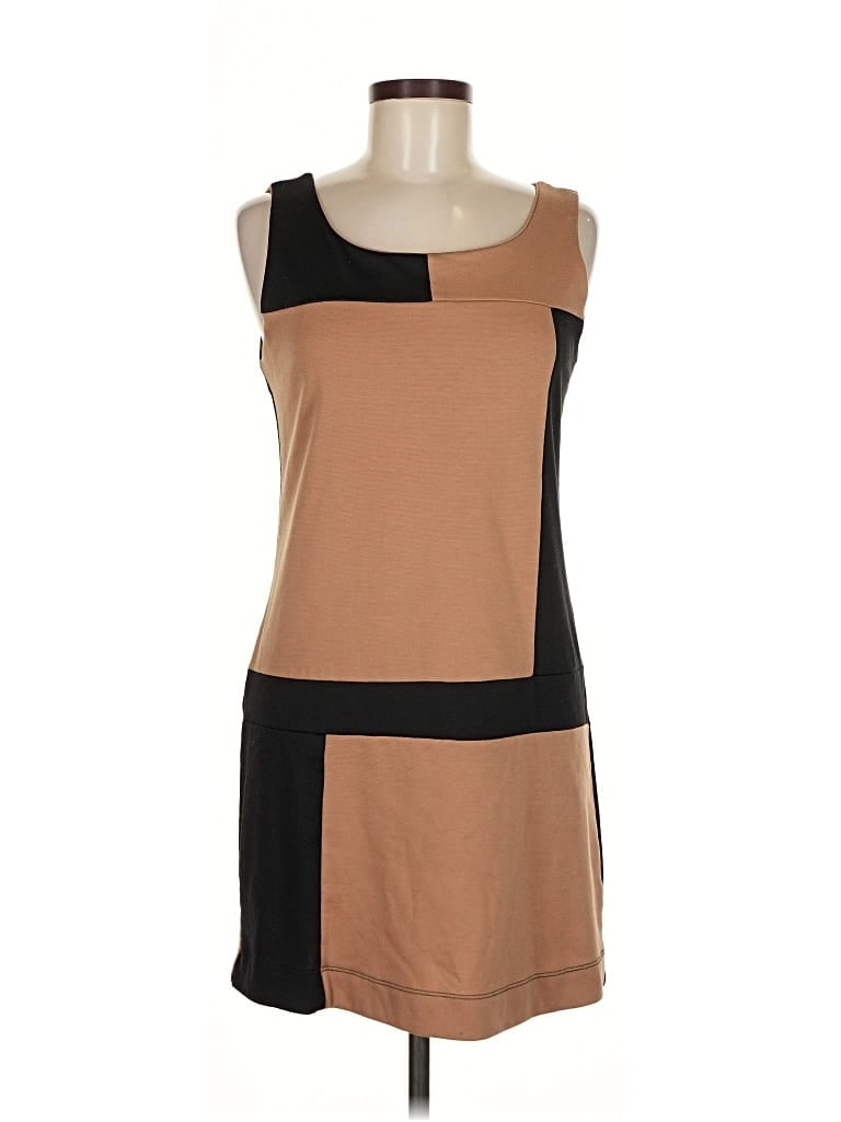 Pre-owned Monteau Casual Dress In Brown