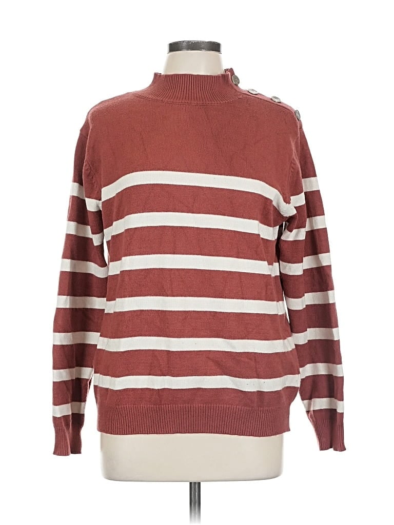 Pre-owned Kirundo Turtleneck Sweater In Burgundy