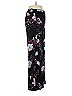 Just Female 100% Viscose Floral Black Casual Pants Size XS - photo 4