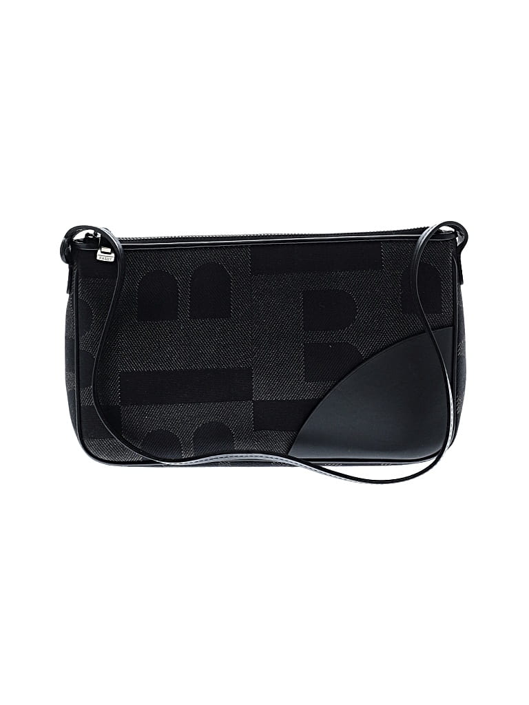 Pre-owned Bally Leather Shoulder Bag In Black