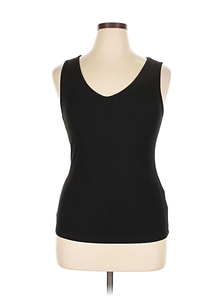 Miholl Sleeveless T-shirt In Black
